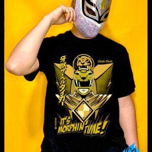 Playera Yellow Power Ranger Gold