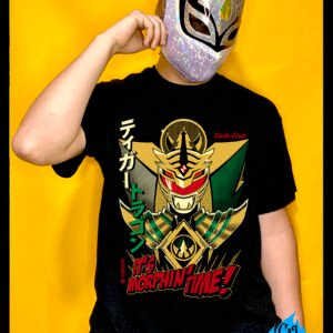 Playera Drakon Power Ranger Gold
