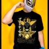 Playera Black Power Ranger Gold