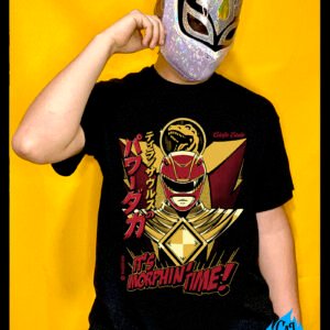 Playera Red Power Ranger Gold